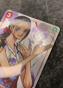 Nico Robin English One Piece ST01-008 25th Premium Card Promo See Pictures! - Image 2