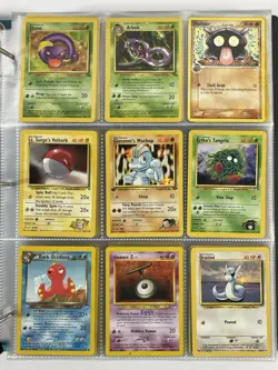 Pokemon Card Collection VTG Binder Holo Rare 1st E-Reader WOTC Lv X Pikachu - Image 3