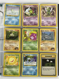 Pokemon Card Collection VTG Binder Holo Rare 1st E-Reader WOTC Lv X Pikachu - Image 5