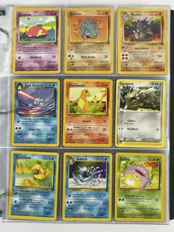 Pokemon Card Collection VTG Binder Holo E-Reader WOTC Charmander Crystal Stamp - Image 3