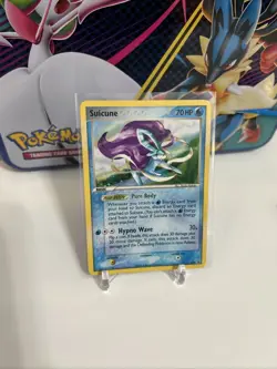 2005 Suicune 030 Pokemon TCG Holo Black Star Rare Promo Card LP - Image 1