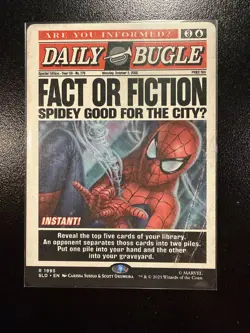 Fact or Fiction (1995) (Rainbow Foil) Secret Lair Drop Foil - Image 1