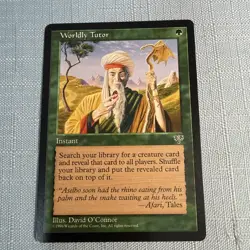 Worldly Tutor Magic: The Gathering Mirage Vintage - Image 1