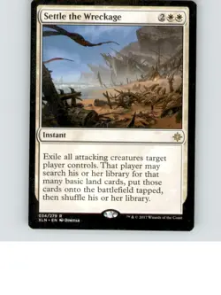 Settle the Wreckage 34 Rare Ixalan Lightly played b1-91 MTG - Image 1