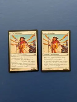 MTG Soul's Attendant X2: Rise of the Eldrazi #44 – NM - Image 1