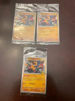 Pokemon TCG Archeops 051/086 Fossil Museum Promo Stamped Card Sealed IN HAND - Image 1