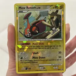 Mow Rotom RT4/6 Rising Rivals Reverse Holo 90 HP Pokemon TCG - Image 1