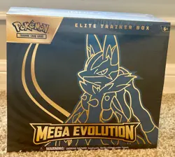 Pokemon TCG Mega Evolution Lucario ETB Elite Trainer Box - New Sealed - Image 2