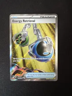 Energy Retrieval 108/086 Pokemon TCG Chaos Rising Full Art Trainer NM PACK FRESH - Image 1