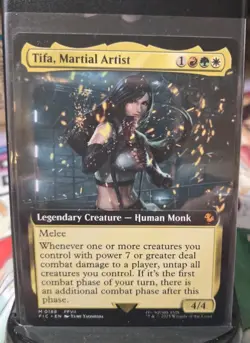 Tifa Martial Artist (Extended Art) (Mythic) (Non-Foil) (NM) (MTG) - Image 1