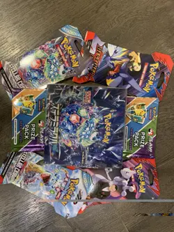 PokeRev Style Package 5x Sealed Pokemon TCG Boosters + 1 BONUS MYSTERY PACK - Image 4