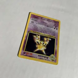 Pokemon TCG - Alakazam - 1/102 - Holo Unlimited Base Set Unlimited Vintage WOTC - Image 3