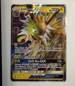 Pokemon TCG Jolteon GX SM Sun & Moon SM173 Holo Promo GX 200 HP English - Image 1