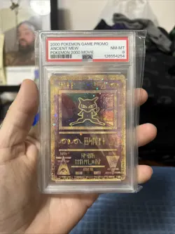 Pokemon Ancient Mew Promo Holo PSA 8 English 2000 Pokemon 2000 Movie - Image 1