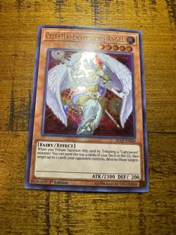 Celestia, Lightsworn Angel BLLR-EN040 1st Edition Ultra Rare PL + BONUS - Image 1