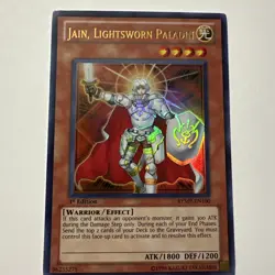 Lightly Played Jain, Lightsworn Paladin - RYMP-EN100 - Ultra Rare - 1st Edition - Image 1