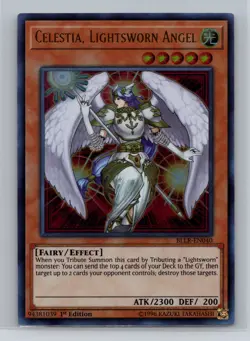 Battles Legend Light's Revenge Celestia, Lightsworn Angel - LP #BLLR-EN040 12691 - Image 1