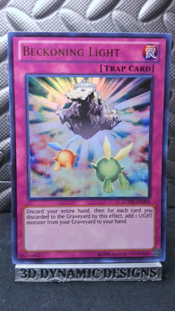 | Yugioh Beckoning Light LCYW-EN293 Ultra RareLegendary Collection Yugi NM- 🔥 | - Image 1