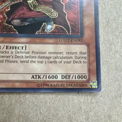 Yu-Gi-Oh! Ehren, Lightsworn Monk LODT-EN082 Secret Rare Holo 1st Edition LP/MP - Image 5