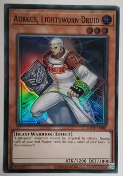 Yu-Gi-Oh Aurkus, Lightsworn Druid LDOT-EN081 - Image 1
