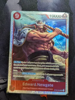 Edward.Newgate - One Piece TCG OP02-004 SR Paramount War English - Image 1