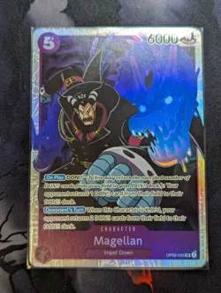 Magellan - One Piece TCG OP02-085 SR Paramount War English - Image 1