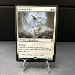 Selfless Spirit - 153 - NM - Commander: Bloomburrow - MTG - Image 1
