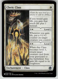 Cleric Class Uncommon The List Reprints 006/281 MTG Near Mint 2020 - Image 1