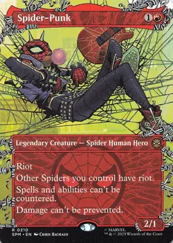 Spider-Punk (0210) (Borderless) Marvel's Spider-Man Regular - Image 1