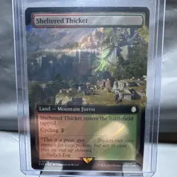 Sheltered Thicket (Extended Art) (Surge Foil) Universes Beyond: Fallout Foil - Image 1