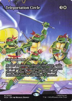 Teleportation Circle (Borderless) Teenage Mutant Ninja Turtles PZA Regular - Image 1