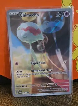 Chimecho 179/167 Illustration Rare TWM Twilight Masquerade Pokemon NM - Image 1