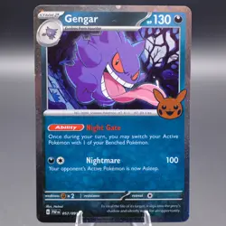 Gengar (Cosmos Holo) 057/091 Trick or Trade BOOster 2024 Pokemon TCG NM - Image 1