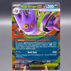 Mega Gengar ex 125/217 Double Rare ME: Ascended Heroes Pokemon TCG NM - Image 1