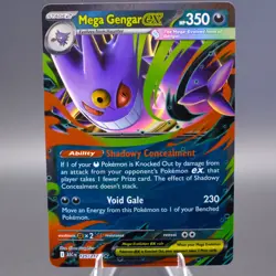 Mega Gengar ex 125/217 Double Rare ME: Ascended Heroes Pokemon TCG NM - Image 1