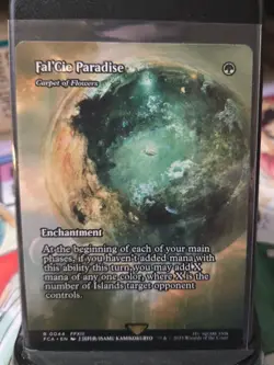 Fal,Cie Paradise (Carpet of Flowers) (Borderless) (Rare) (Non-Foil) (NM) (MTG) - Image 1