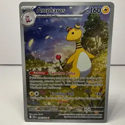POKEMON TCG Ampharos 090/086 FULL ART ILLUSTRATION RARE Chaos Rising MINT - Image 1