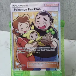 Pokemon Fan Club Ultra Prism Ultra Rare Card 155/156 S&M: Pokemon TCG Nm - Image 1