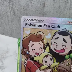 Pokemon Fan Club Ultra Prism Ultra Rare Card 155/156 S&M: Pokemon TCG Nm - Image 3