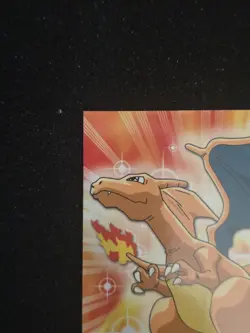 Topps Pokemon TCG Charizard 06 TV Animation Edition Fire Regular English 1999 - Image 3