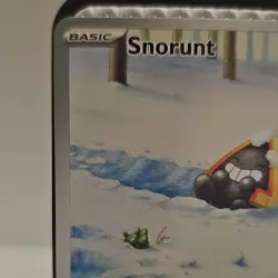 Pokemon Snorunt 60 HP Illustration Rare Full Art Holo 188/182 English - Image 2
