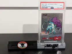 Pokemon Card 2001 PSA 9 SUICUNE Holo Foil Japanese SILVER Meiji Promo POP 38 - Image 1