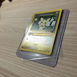 Pichu Reverse Holo Black Star Promo 35 WOTC Pokemon Card - Image 2