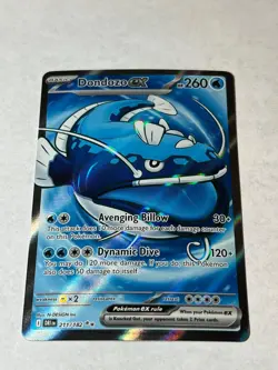 Dondozo ex 211/182 Ultra Rare Destined Rivals Pokemon Near Mint - Image 1