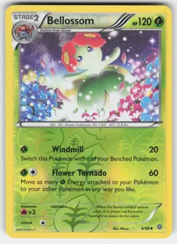 Bellossom 4/98 Uncommon Ancient Origins Pokemon Reverse Holo NM - Image 1