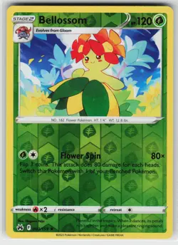 Bellossom 003 Reverse Holo 159 R Crown Zenith NM Pokemon - Image 1