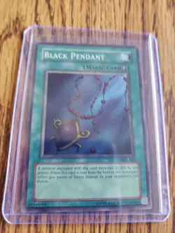 Yu-Gi-Oh! TCG Black Pendant Magic Ruler MRL-003 Unlimited Super Rare NM-MT - Image 1