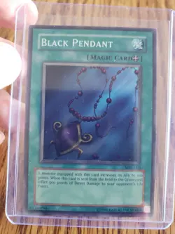 Yu-Gi-Oh! TCG Black Pendant Magic Ruler MRL-003 Unlimited Super Rare NM-MT - Image 2