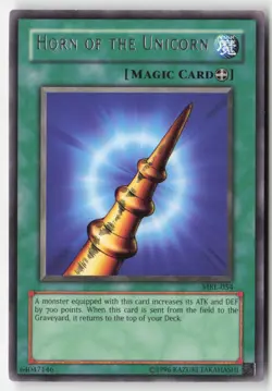 Yugioh - Horn of the Unicorn MRL-054 Unlimited - Magic Ruler - Image 1