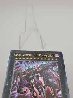 Yu-Gi-Oh Super Starslayer TY-PHON Sky Crisis RA04-EN072 Ultimate Rare 1st NM - Image 3